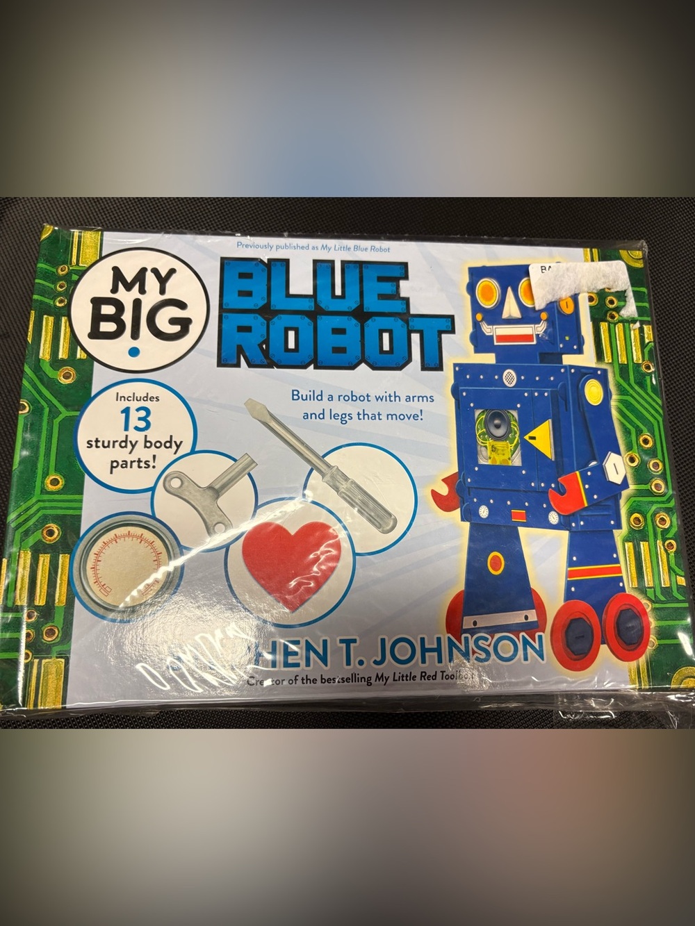 My Big Blue Robot NWT